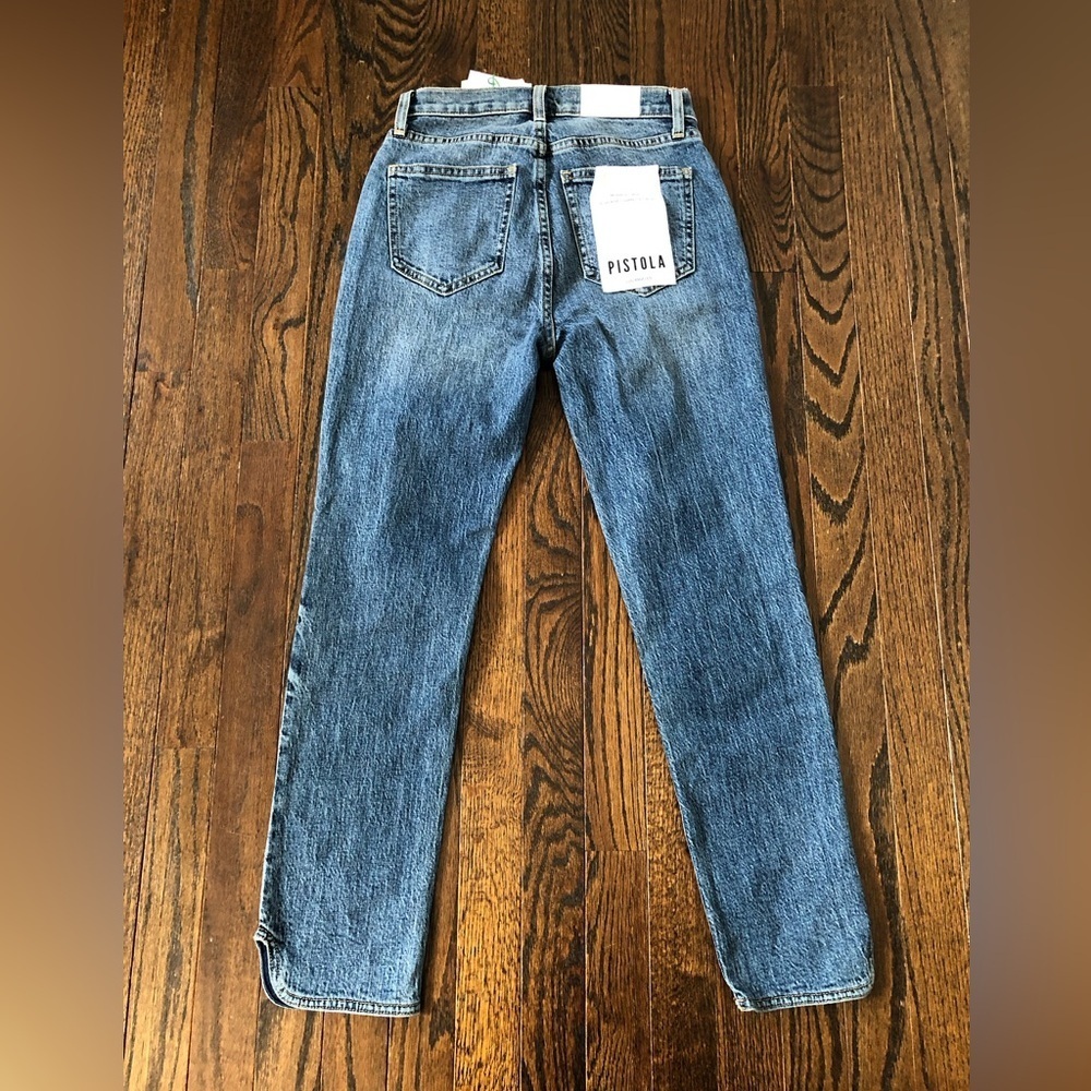 Pistola Women’s 24 Monroe High-Waist Cigarette Crop Organic Cotton Jeans - NWT! - Picture 13 of 15